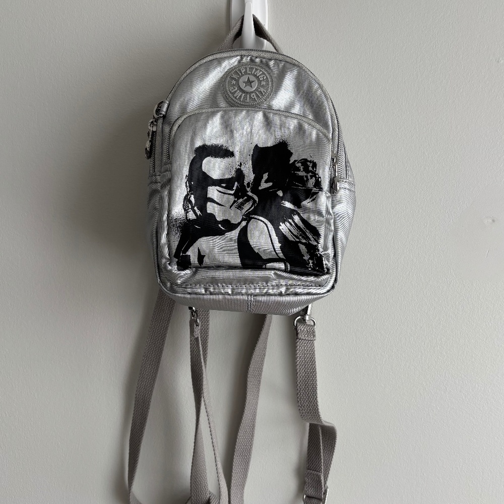 Kipling Disney Star Wars Vader and Storm Trooper small backpack purse